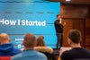 Praella Elevate Technolab - office photos - Alen holding a presentation
